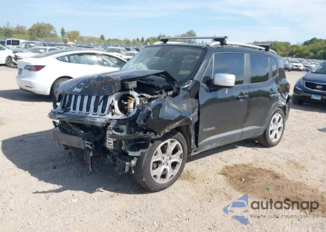 2017 Jeep Renegade Limited Fwd from USA, damaged, VIN ZACCJADB6HPF51728